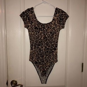 Leopard leotard